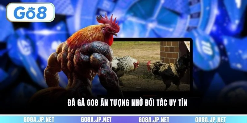 Đá gà GO8 ấn tượng nhờ đối tác uy tín