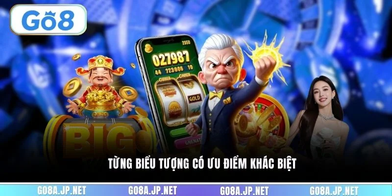 Từng biểu tượng có ưu điểm khác biệt